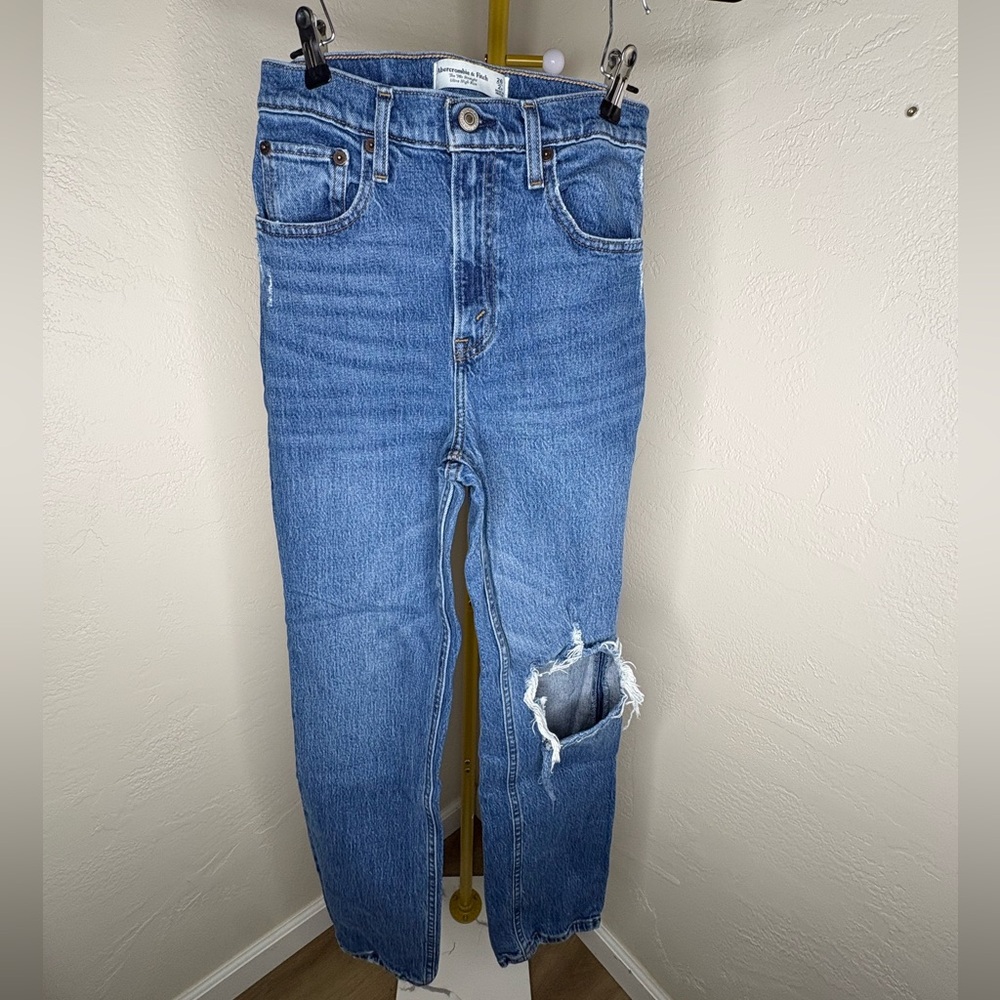 Abercrombie & Fitch Ultra High Rise Blue Jeans